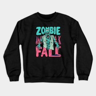 Zombie walk fail Crewneck Sweatshirt